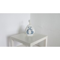 Table Lamp Swan Blue
